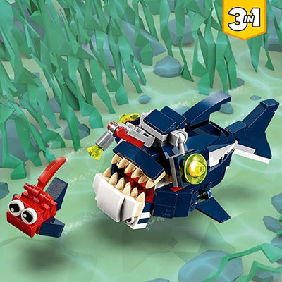LEGO Creator Deep Sea Creatures Building Blocks For Kids (230 Pieces) (31088)
