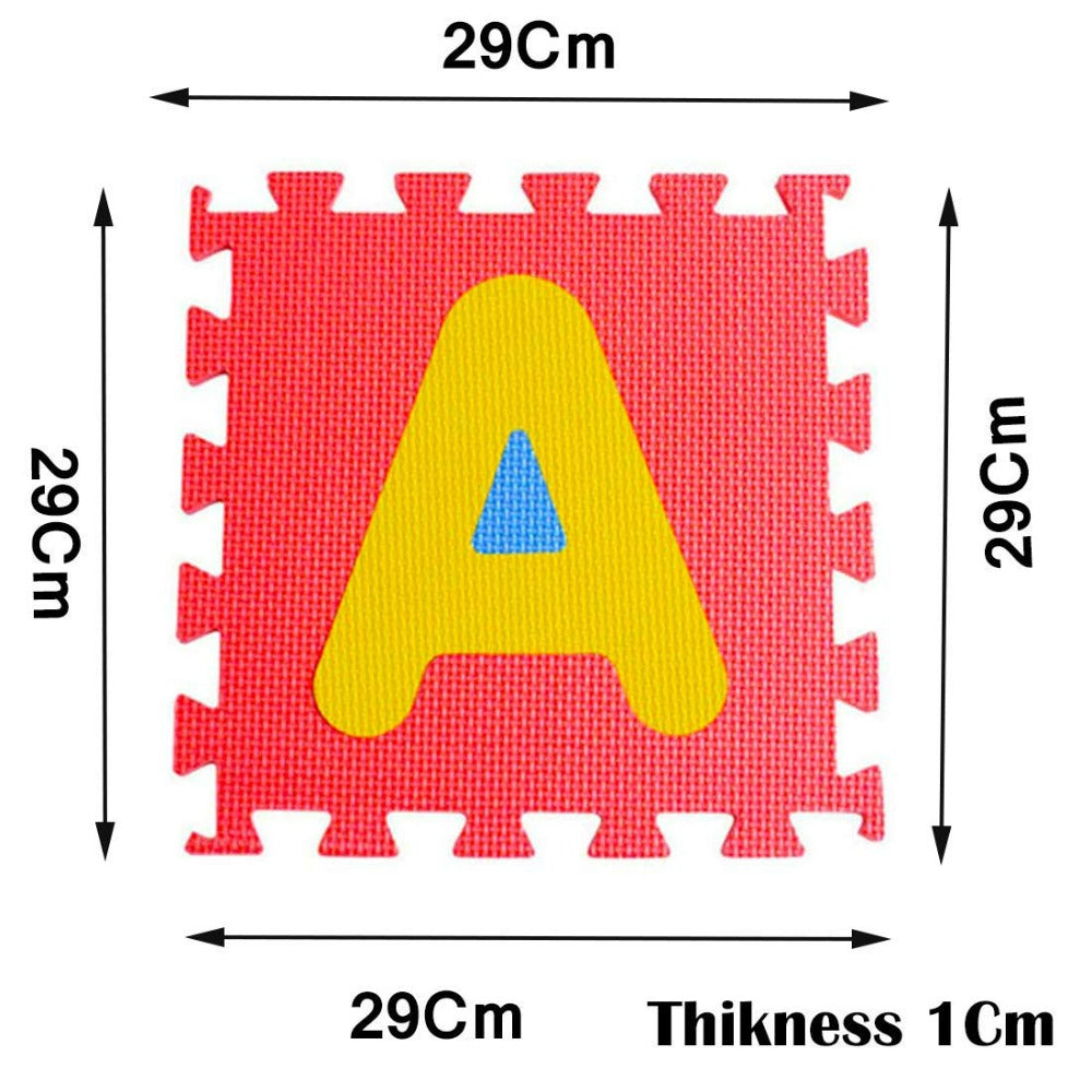 Learning Alphabet A To Z Interlocking Puzzle Foam Eva Mat