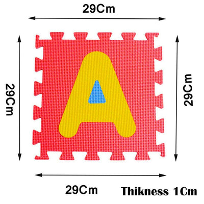 Learning Alphabet A To Z Interlocking Puzzle Foam Eva Mat