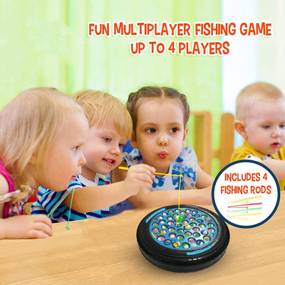 Rechargeable Fish Catching Board Game