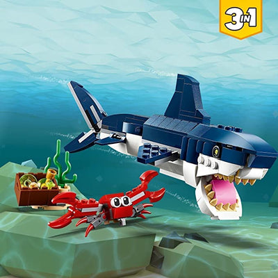 LEGO Creator Deep Sea Creatures Building Blocks For Kids (230 Pieces) (31088)