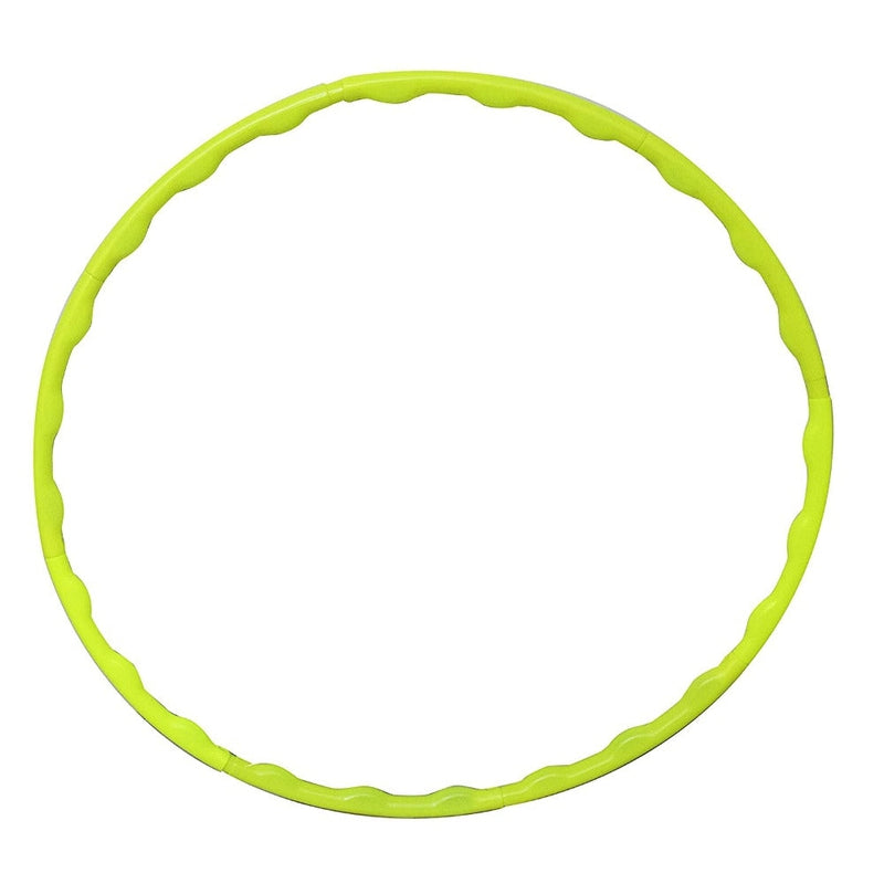 Toy Cloud Hula Hoop Zig-Zag Exercise Fitness Ring (8 Inter-Lockable Pieces): 46-75 cms Diameters