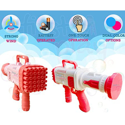 Bubble Gun 36 Hole  - Pink