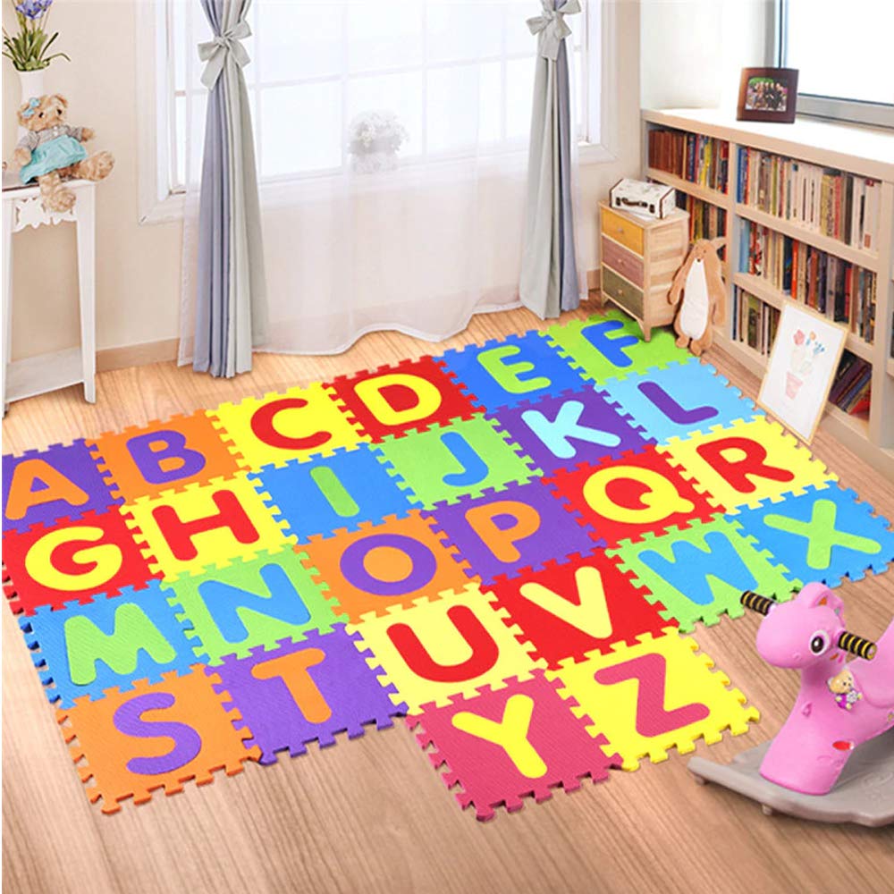 Learning Alphabet A To Z Interlocking Puzzle Foam Eva Mat