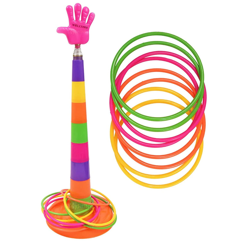 Shape Sorter and Ring Tossing Game