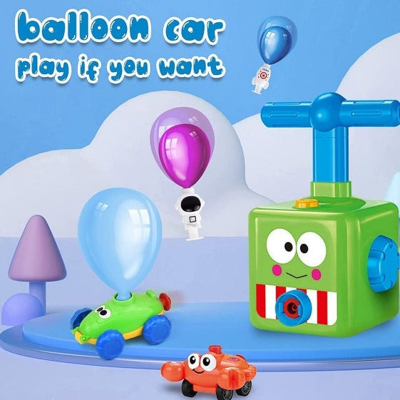 Balloon Launcher Car Toy Set