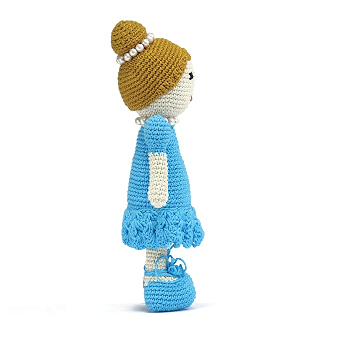 Necklace Doll - Blue (Soft Toy)