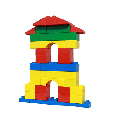 Kinder Blocks PVC Bag (Building Blocks Set) – 50 Pieces