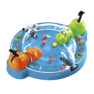 Original Hungry Hippos (Marble Munching Game) - Grab and Go Travel Edition