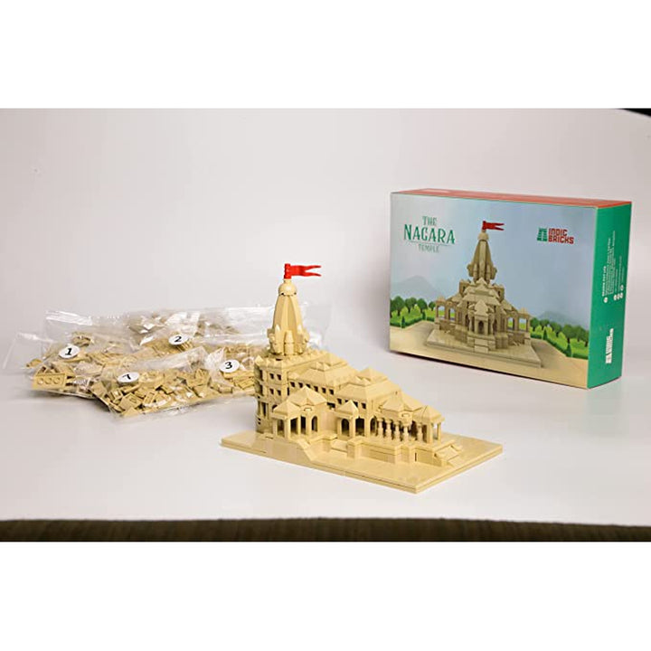 The Nagara Temple Building Set (376 Pieces) - COD Not Available