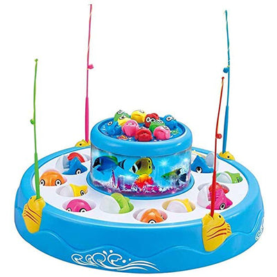 Fish Catching Game with Music and Lights (Battery Not Included)