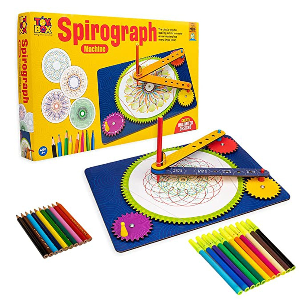 Spirograph -  A Fun Drawing Tool Art & Craft DIY