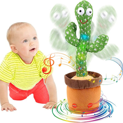 Mimicking Dancing Cactus Toy with LED