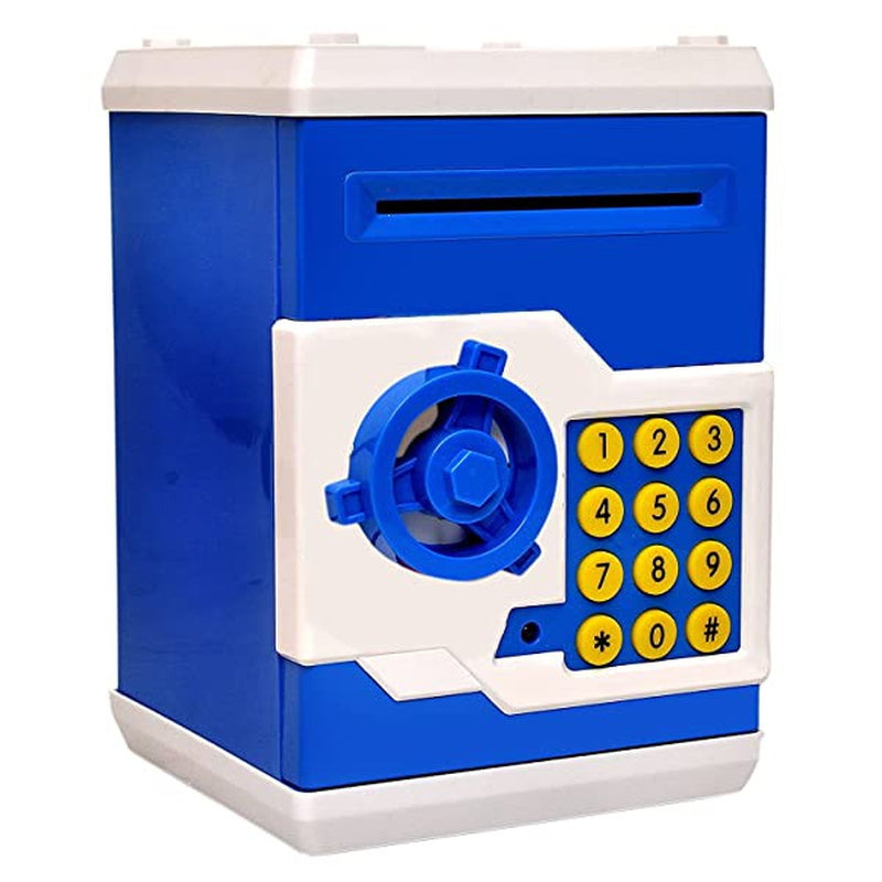 Piggy Bank with Electronic Lock (Blue)