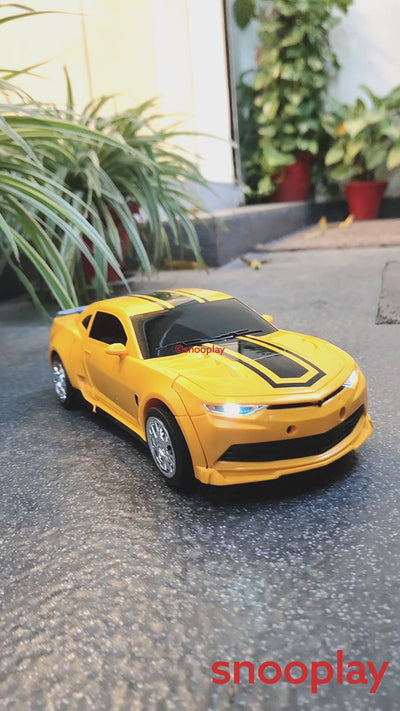 Remote Control Transformer Car Bumblebee Autobot