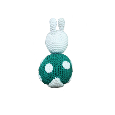 Handcrafted Amigurumi Snail Rattle