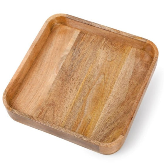 Wooden Square Tray