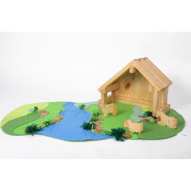 Wooden Stable Toy