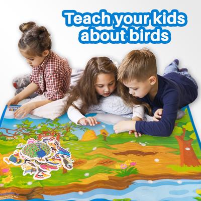 Bird Sanctuary Activity Mat (Birds Educational Activity Mat)