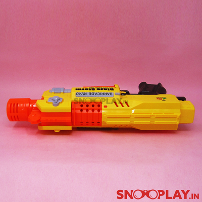 Blaze Storm Toy Gun (With 20 Soft Bullets) For Kids