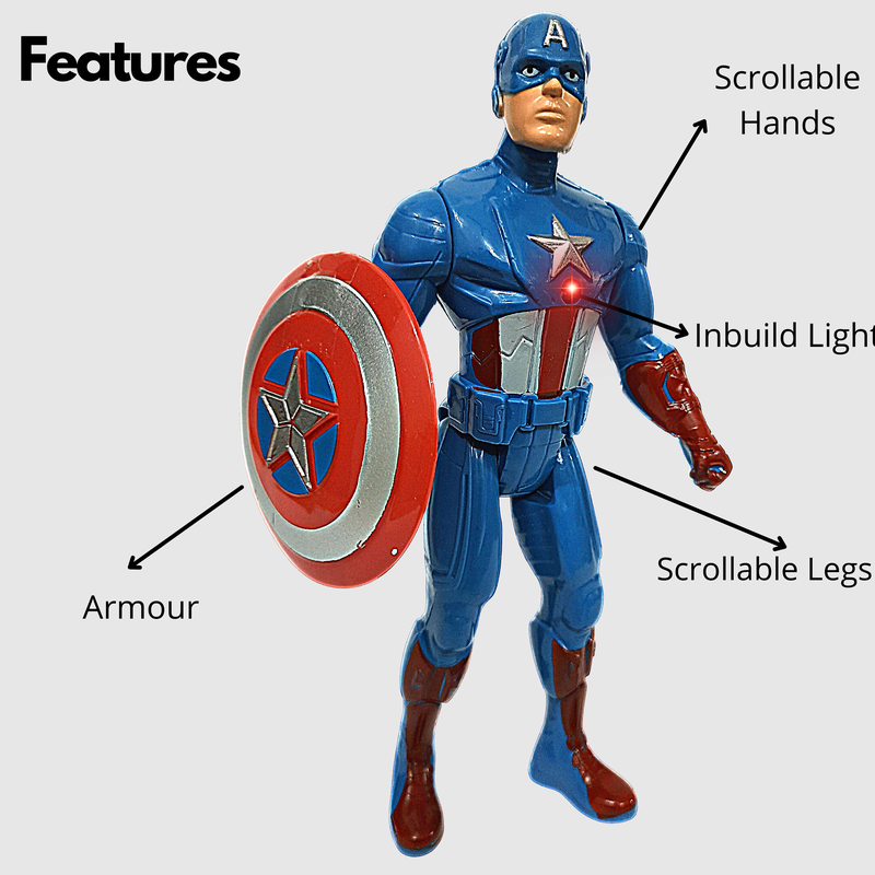 Captain America Toys with Shield