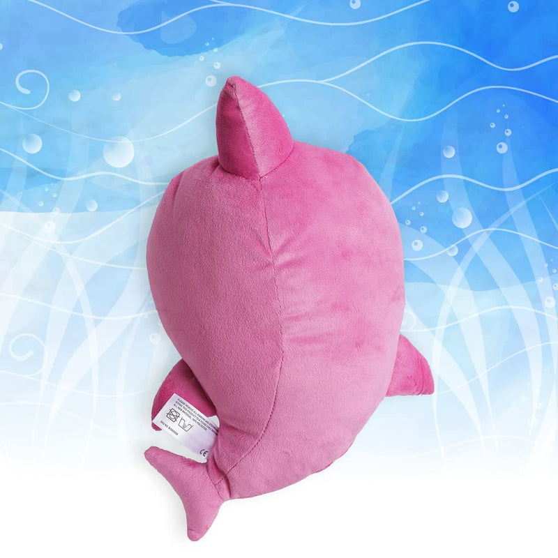 Baby Shark Singing Plush Toy - 8 Inch (6 Months - 7 Years) | Pink