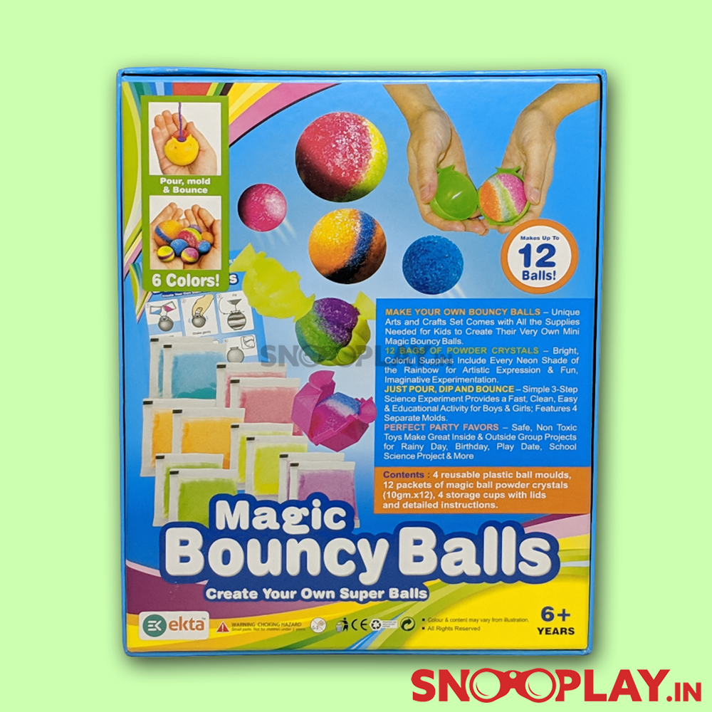 Magic Bouncy Balls (Create Your Own Super Balls) DIY Toy For Kids