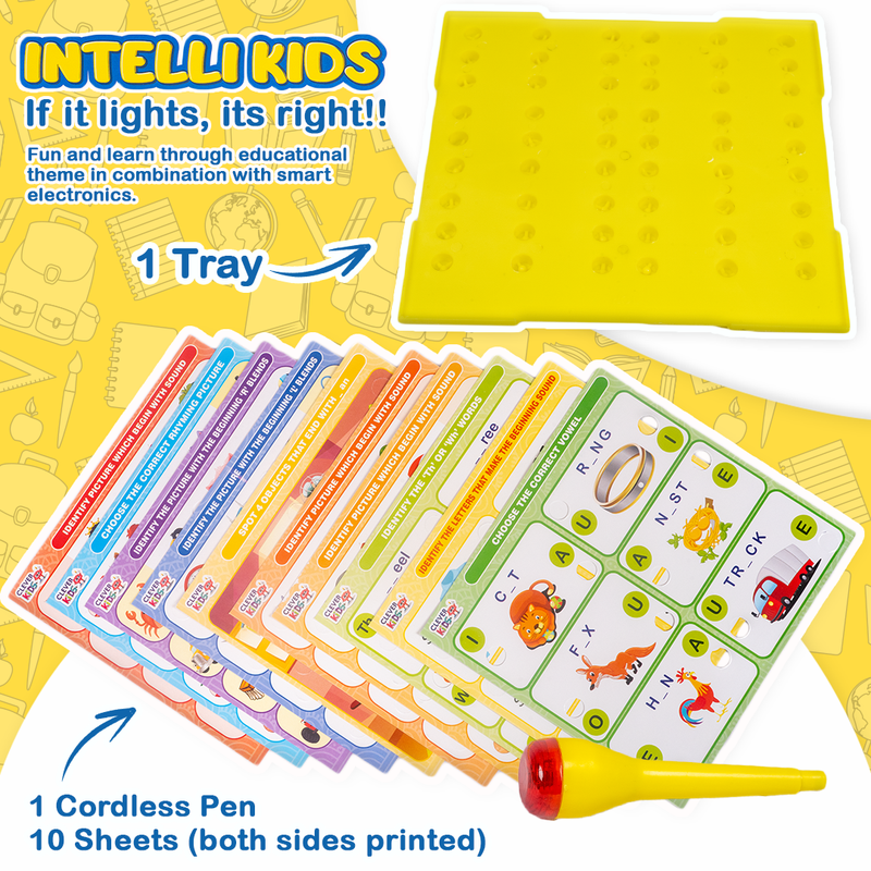 Intelli Kids Phonics (Learning and Educational Kit)