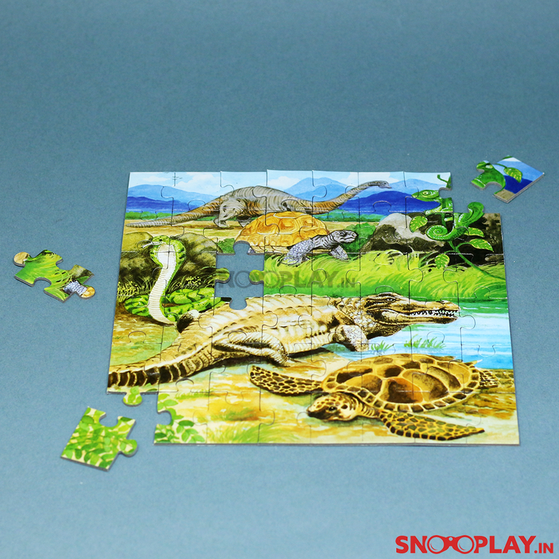 Animals Puzzles (Series 6) - Set of 4 Jigsaw Puzzles