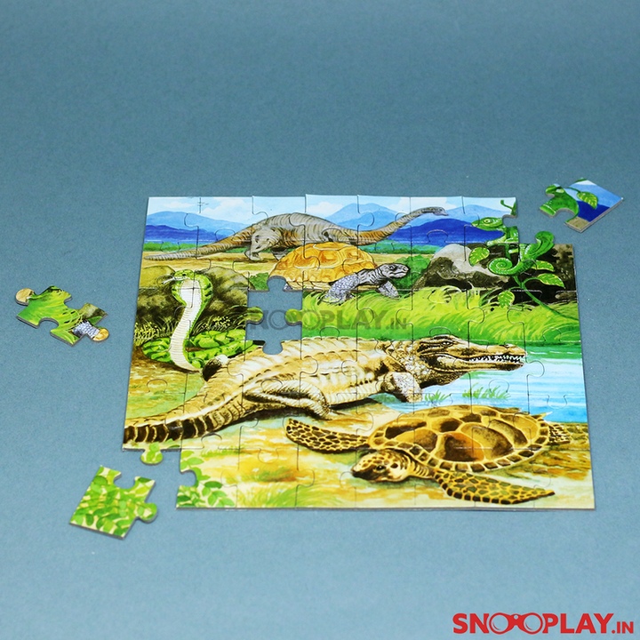 Animals Puzzles (Series 6) - Set of 4 Jigsaw Puzzles