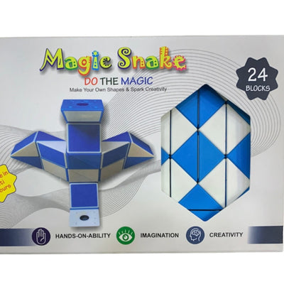 Magic Snake Twist Puzzle Toy - 24 Blocks