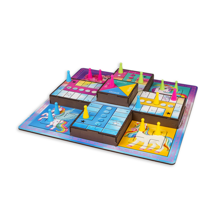 3D Unicorn Ludo Game