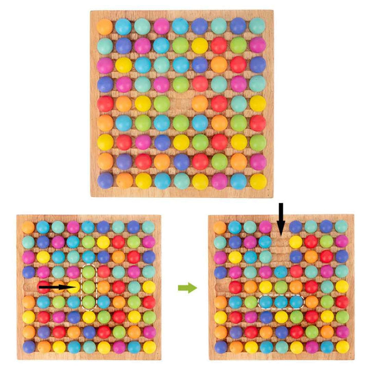 Wooden Board Beads Game