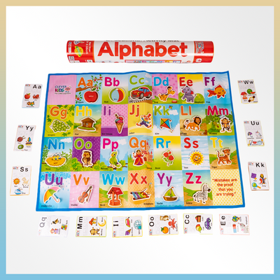 Alphabet Activity Mat (Educational Activity Map with Alphabets)