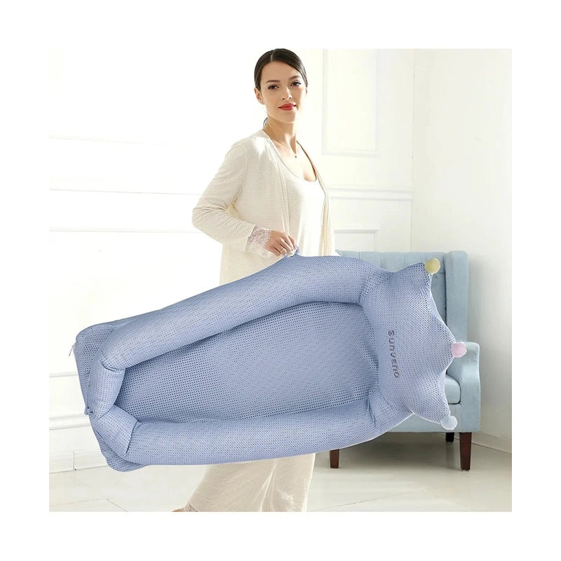 All Season Royal Baby Bed - Blue