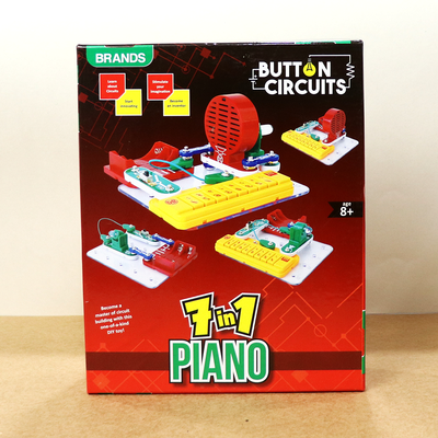 7 in 1 Piano Circuit Game - STEAM Game For Kids (Engineering Game)