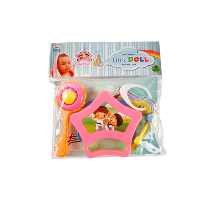 Little Doll Rattle Set (4 pieces)