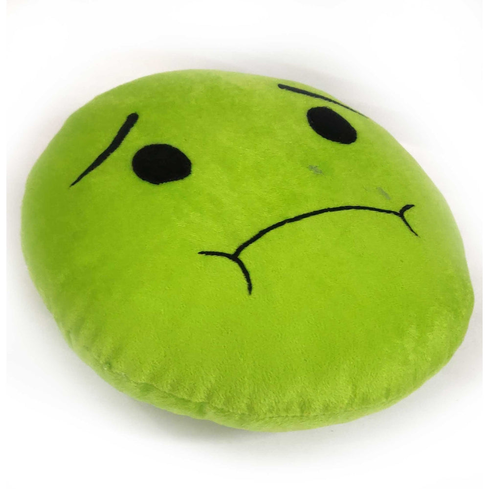 Sterling  Emoji  Cushion (Green) - 30 cm