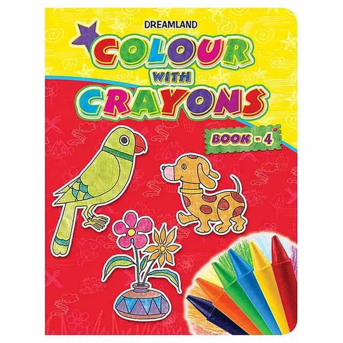 Colour with Crayons Part - 5 (Colouring Book)