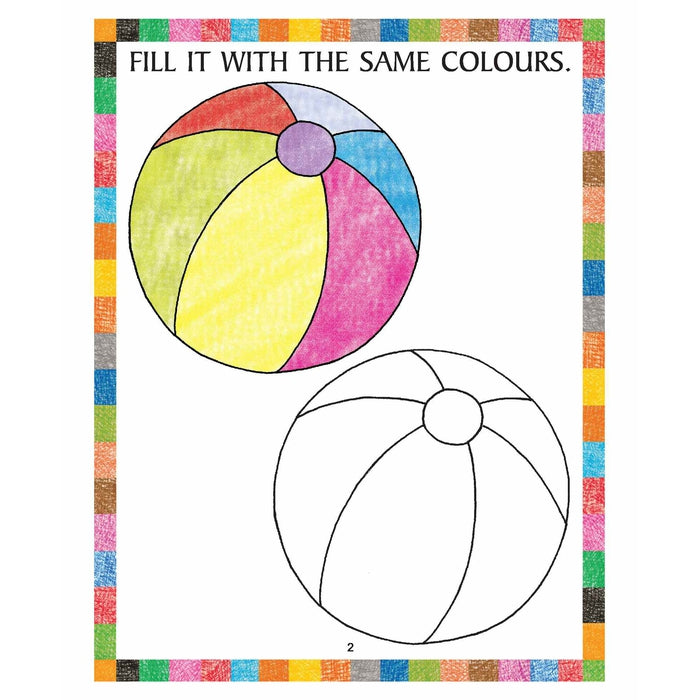 Colour with Crayons Part - 5 (Colouring Book)