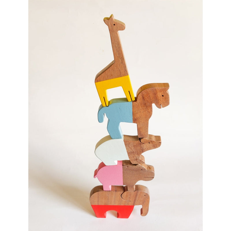 Wooden Safari Animals (Set of 5)