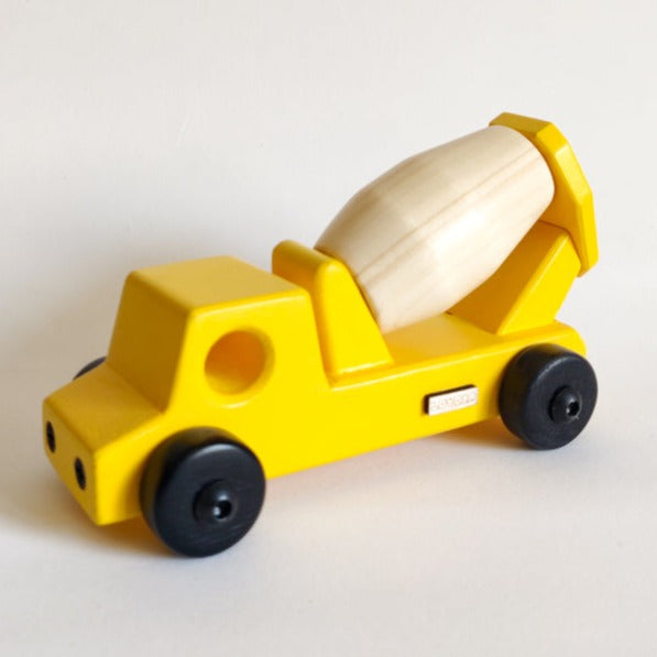 Jojo Cement Mixer (Wooden Vehicle Toy)