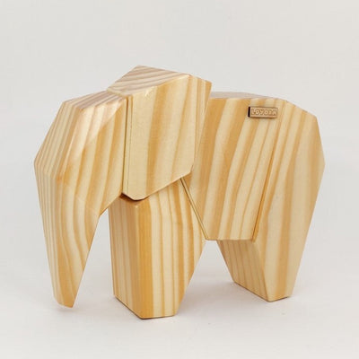 Jumbo Elephant - Wooden Magnetic Puzzle