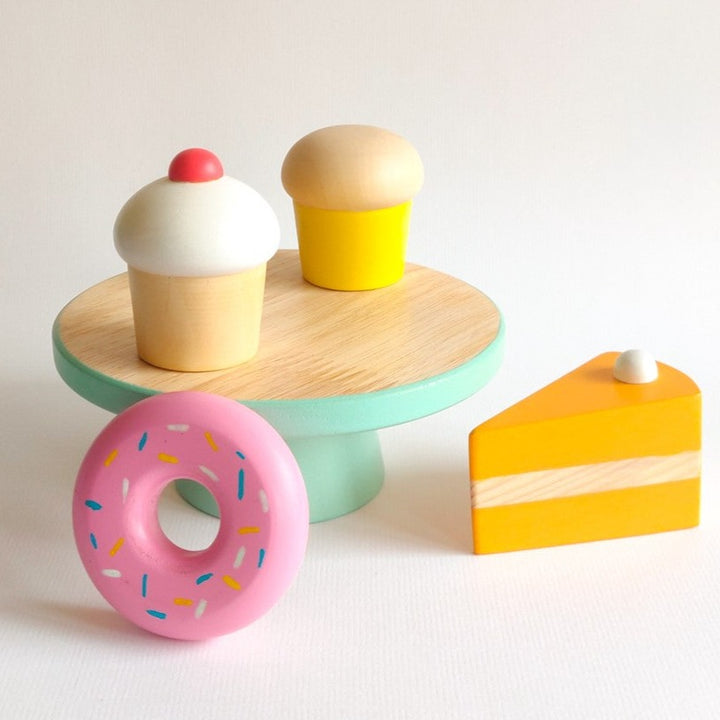 Sweetie Pie Desert Box (Wooden Pretend Play Set) - 5 Pieces