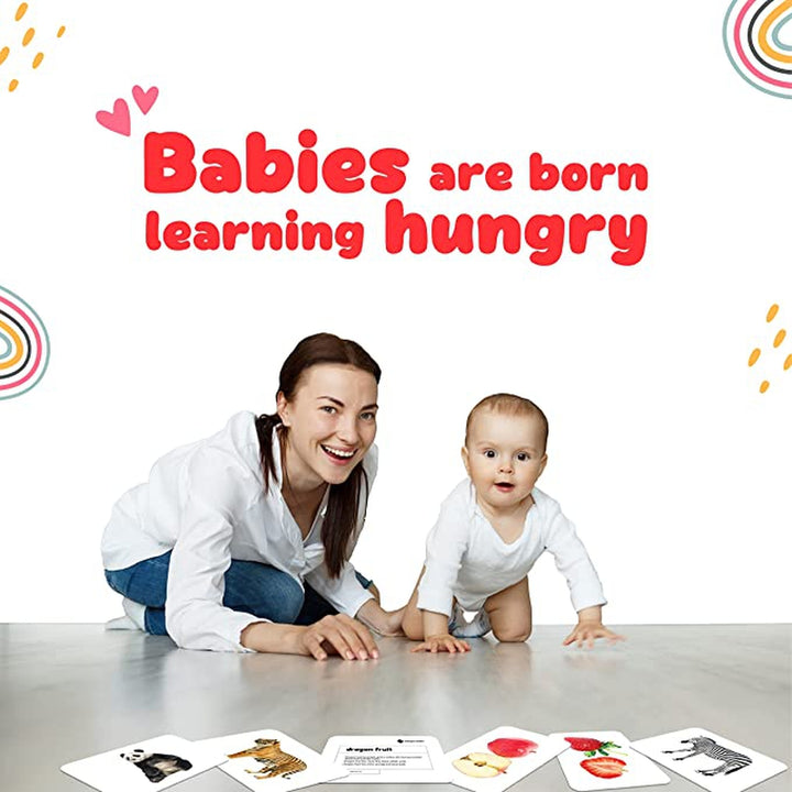 Educational Body Parts Flash Cards for Kids Early Learning