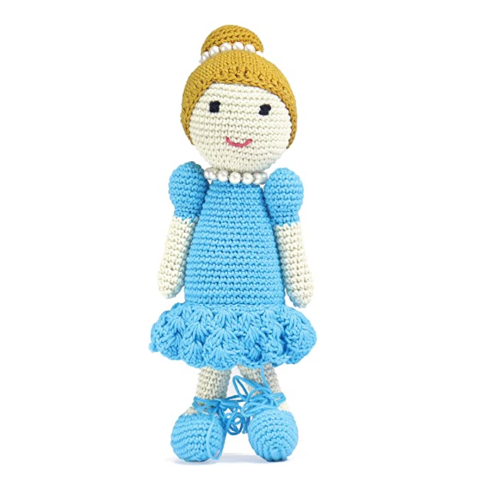 Necklace Doll - Blue (Soft Toy)