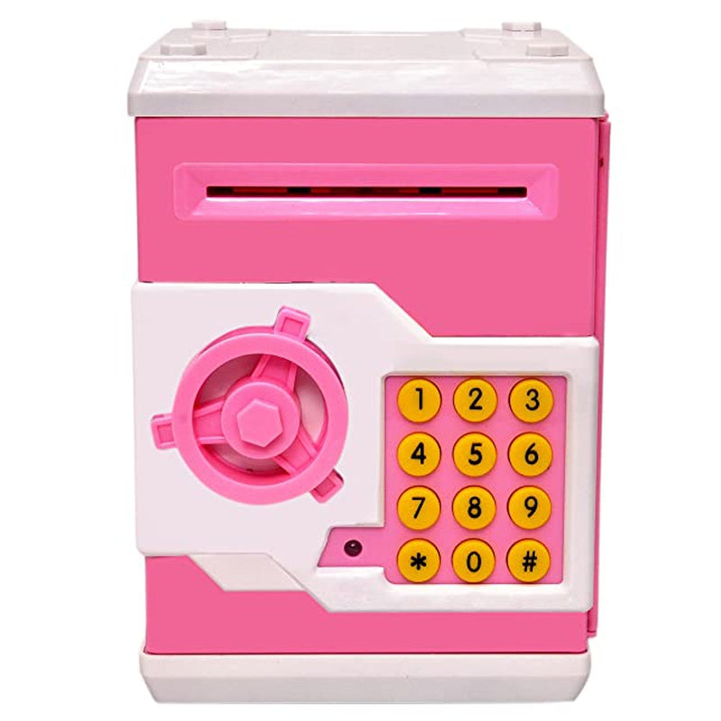 Piggy Bank with Electronic Lock (Pink)