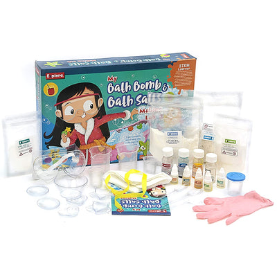 My Bath Bomb & Bath Salts Making Lab Kit - STEM Learning Kit (Explore)