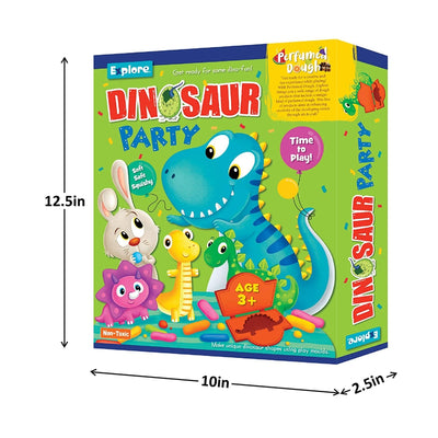 Perfumed Dough Dinosaur Party Kit  (Explore)