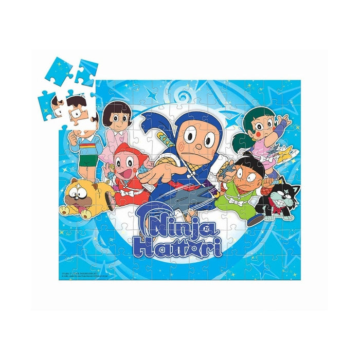 Ninja Hattori Puzzle 104 Pcs Puzzle, Multi Color